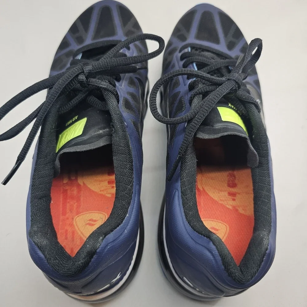 Nike Air Max 2011 Men's 8.5 Binary Blue Black Running Shoes Sneakers 429889-441